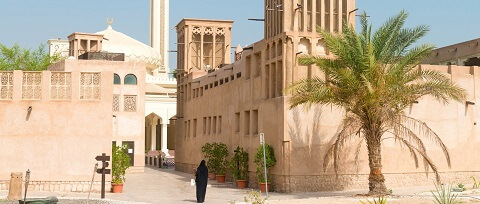 Al Bastakiya in Old Dubai